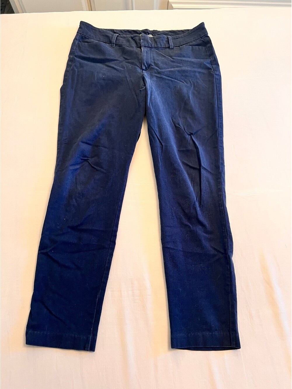 Old Navy Pixie Never Fade Navy Blue Pants Size 10